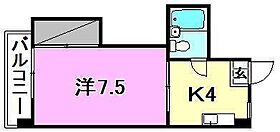 メゾンマルニ 203 号室 ｜ 愛媛県松山市松前町2丁目（賃貸マンション1K・2階・21.25㎡） その2