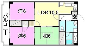 ロイヤルアネックス土居田 306 号室 ｜ 愛媛県松山市土居田町（賃貸マンション3LDK・3階・63.00㎡） その2