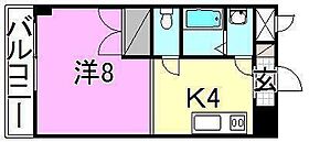 ウエストビル松山 302 号室 ｜ 愛媛県松山市空港通3丁目（賃貸マンション1K・3階・25.92㎡） その2