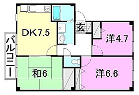 フォブール畑寺公園Ｃ棟 102 号室 ｜ 愛媛県松山市畑寺2丁目（賃貸マンション3DK・1階・58.56㎡） その2