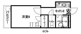 プレシアス紅葉町 205 号室 ｜ 愛媛県松山市紅葉町（賃貸アパート1K・2階・18.87㎡） その2