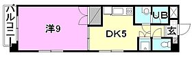 モルトリエータ 308 号室 ｜ 愛媛県松山市小栗3丁目（賃貸マンション1DK・3階・35.10㎡） その2