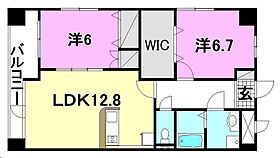 エル・ミオーレ朝生田 508 号室 ｜ 愛媛県松山市朝生田町7丁目（賃貸マンション2LDK・5階・66.02㎡） その2