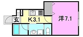 I・Sガーデン北条駅前 103 号室 ｜ 愛媛県松山市北条辻（賃貸アパート1K・1階・25.90㎡） その2