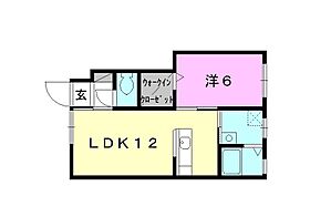 ブランシェ・ノビ 105 号室 ｜ 愛媛県松山市南久米町（賃貸アパート1LDK・1階・42.08㎡） その2