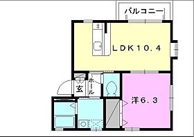 ディアス中村 102 号室 ｜ 愛媛県松山市中村5丁目（賃貸アパート1LDK・1階・40.21㎡） その2