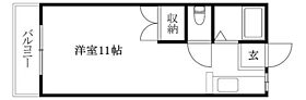 ハイツ冨永 106 号室 ｜ 愛媛県松山市南斎院町（賃貸アパート1R・1階・23.50㎡） その2