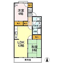 メゾン・ベルラルジュ　シンビジ 102 号室 ｜ 愛媛県松山市鷹子町（賃貸アパート2LDK・1階・55.31㎡） その2