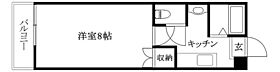 リージェント・タマイ 405 号室 ｜ 愛媛県伊予郡砥部町伊予郡高尾田（賃貸マンション1K・4階・23.76㎡） その2