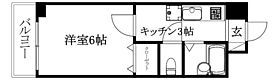 メゾン遙 102 号室 ｜ 愛媛県松山市土居田町（賃貸マンション1K・1階・20.52㎡） その2