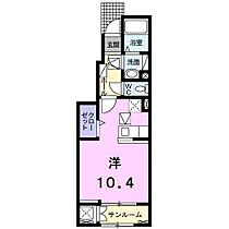 キャトルセゾン北久米　3 102 号室 ｜ 愛媛県松山市北久米町（賃貸アパート1R・1階・32.43㎡） その2