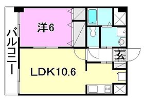 Ｍ・ジュピタ 401 号室 ｜ 愛媛県松山市小坂5丁目（賃貸マンション1LDK・4階・40.51㎡） その2