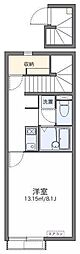 レオネクストミイソレイユ 1Kの間取図画像