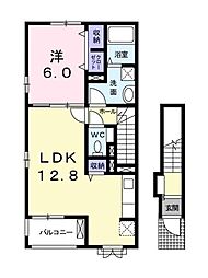 コンドミニアムアイアンドエム 1LDKの間取図画像