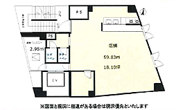 竹ノ塚Ririビルの間取図画像