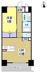 WHITEAPARTMENT 1LDKの間取図画像