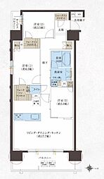 レーベン浜松VISTAGE(1204) 3LDKの間取図画像