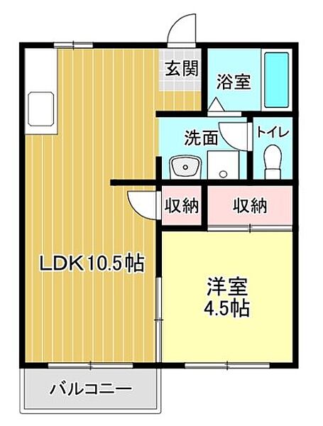 KIメダリストIII 106｜静岡県浜松市中央区佐藤１丁目(賃貸マンション1LDK・1階・34.26㎡)の写真 その2