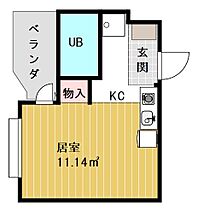 磐田グレイス第3マンション 312 ｜ 静岡県磐田市上岡田1078-1（賃貸マンション1R・3階・20.95㎡） その2