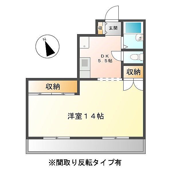 マイライフ上西 1-B｜静岡県浜松市中央区上西町(賃貸マンション1DK・1階・38.42㎡)の写真 その2