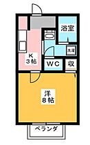 フレアコート 103 ｜ 静岡県浜松市中央区佐藤１丁目24-26（賃貸アパート1K・1階・27.08㎡） その2