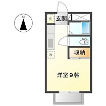 ラ・メゾン 202 ｜ 静岡県浜松市中央区広沢１丁目32-22（賃貸アパート1R・2階・23.18㎡） その2