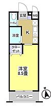 YK Field 304 ｜ 静岡県浜松市中央区新津町537（賃貸マンション1K・3階・23.10㎡） その2