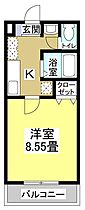 ブライトコート元浜 706 ｜ 静岡県浜松市中央区元浜町230-1（賃貸マンション1K・7階・26.18㎡） その2