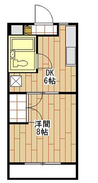 ゼフィロス 402｜静岡県浜松市中央区大島町(賃貸マンション1DK・4階・25.92㎡)の写真 その2