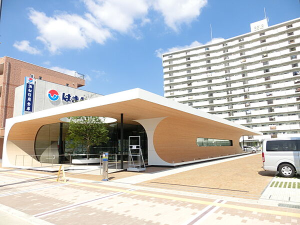 周辺：浜松いわた信用金庫駅南支店（524m）