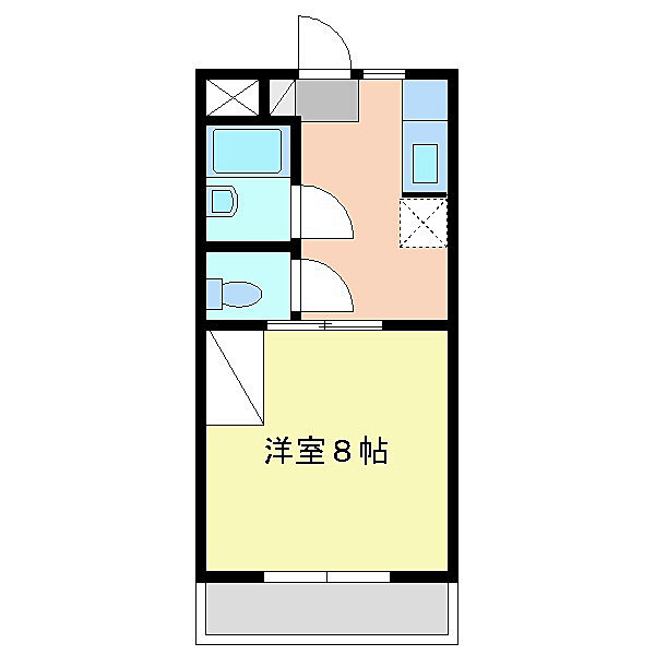 セリーズN 301｜静岡県掛川市久保２丁目(賃貸マンション1DK・3階・25.92㎡)の写真 その2