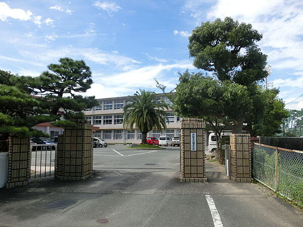 画像24:浜松市立八幡中学校（1184m）