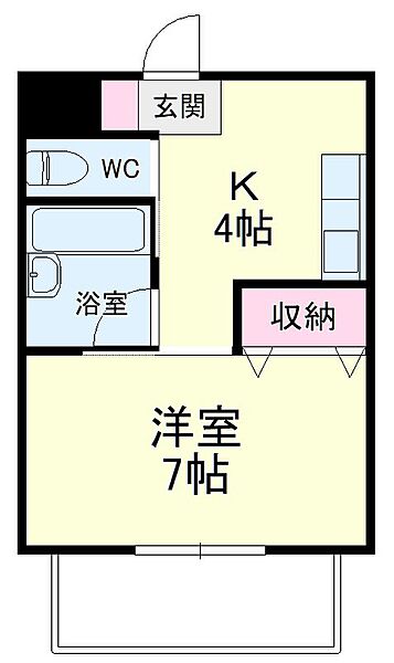 ハイツTao（ハイツタオ） 1B｜静岡県磐田市二之宮(賃貸アパート1K・1階・23.79㎡)の写真 その2