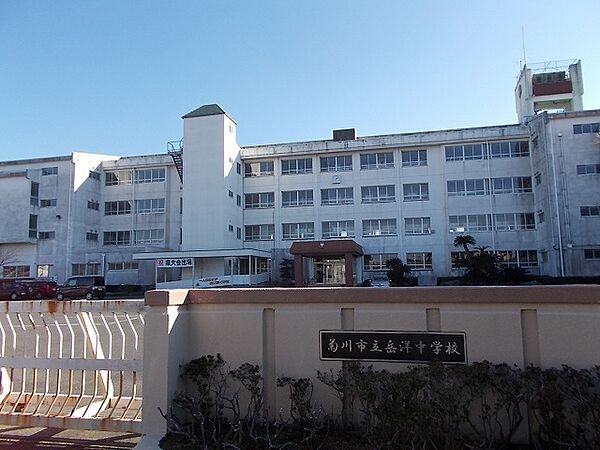 画像20:菊川市立岳洋中学校まで1200m