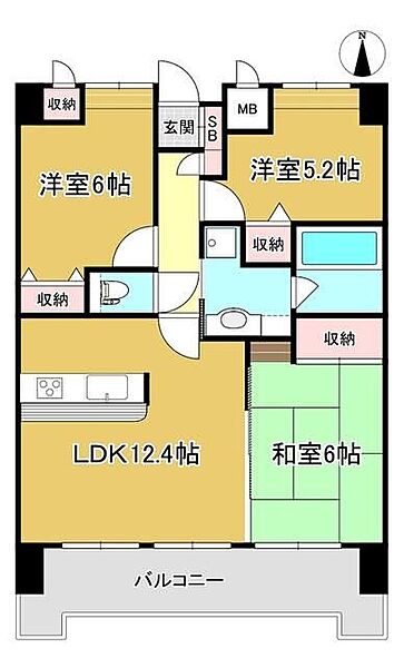 アルファタワー （1503） 1503｜静岡県浜松市中央区鍛冶町(賃貸マンション3LDK・15階・74.73㎡)の写真 その2