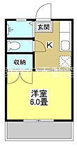 コーポ橋羽 107 ｜ 静岡県浜松市中央区天龍川町894-2（賃貸マンション1K・1階・20.00㎡） その2