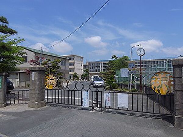 画像25:浜松市立広沢小学校（517m）
