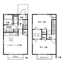 ブライティ 佐藤　B  ｜ 静岡県浜松市中央区佐藤３丁目（賃貸タウンハウス2LDK・--・67.23㎡） その2