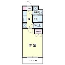 プロムナードI 402 ｜ 静岡県浜松市中央区細島町226-1（賃貸マンション1K・4階・25.92㎡） その2