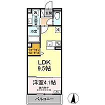 グランツタウン 206 ｜ 静岡県浜松市中央区佐藤２丁目823番、824番（賃貸アパート1LDK・2階・33.34㎡） その2