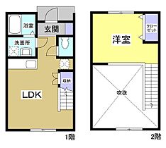 エスパレスA  ｜ 静岡県掛川市大池（賃貸アパート1LDK・2階・44.57㎡） その2