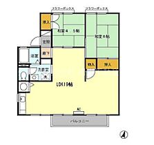 CASADE12　A  ｜ 静岡県掛川市下俣南２丁目（賃貸アパート2LDK・2階・62.81㎡） その2