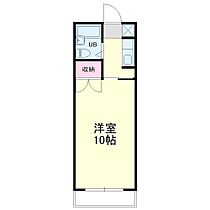 マンションKM-1 208 ｜ 静岡県磐田市見付5888-1（賃貸マンション1K・2階・25.60㎡） その2