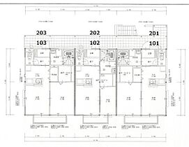 コート・プリメーロ 102 ｜ 静岡県浜松市中央区楊子町531（賃貸アパート1LDK・1階・34.29㎡） その2