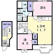 ドミール，センA 202 ｜ 静岡県磐田市千手堂920番地1（賃貸アパート2LDK・2階・58.12㎡） その2