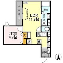 アゴスト 203 ｜ 静岡県掛川市中央２丁目20番20（賃貸アパート1LDK・2階・34.46㎡） その2