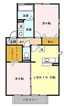 セジュール　マルベリー　B 101 ｜ 静岡県浜松市浜名区横須賀688-3（賃貸アパート2LDK・1階・55.00㎡） その2