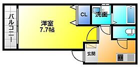 クレフラスト三方原 101 ｜ 静岡県浜松市中央区三方原町71-10（賃貸アパート1K・1階・24.73㎡） その2