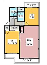 ガーデン緑ヶ丘 103 ｜ 静岡県掛川市緑ケ丘２丁目22-8（賃貸マンション2LDK・1階・56.52㎡） その2