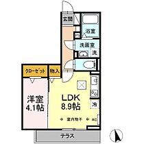 フロンティアAH 305 ｜ 静岡県掛川市上張508-1（賃貸アパート1LDK・3階・35.35㎡） その2